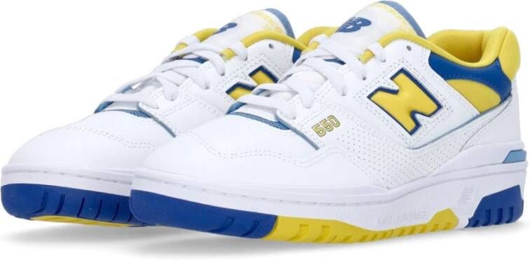 New Balance Wit geel blauw Heren Sneaker 550 Multicolor Heren