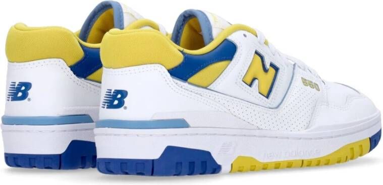 New Balance Wit geel blauw Heren Sneaker 550 Multicolor Heren