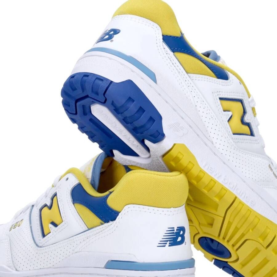 New Balance Wit geel blauw Heren Sneaker 550 Multicolor Heren