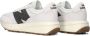 New Balance 370 Sneakers Dames Wit Leer - Thumbnail 3