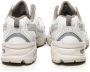 New Balance Witte Beige Sneakers Veters Rubberen Zool White Dames - Thumbnail 15