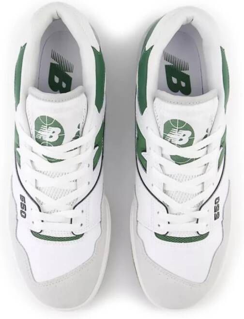 New Balance Witte en groene sneakers Multicolor Heren