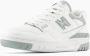 New Balance 550 Leren Sneakers met Perforaties White Dames - Thumbnail 14