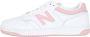 New Balance Witte en roze sneakers voor dames White Dames - Thumbnail 5