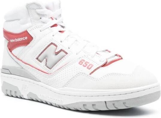 New Balance Wit Rood 650 Sneakers Multicolor Heren