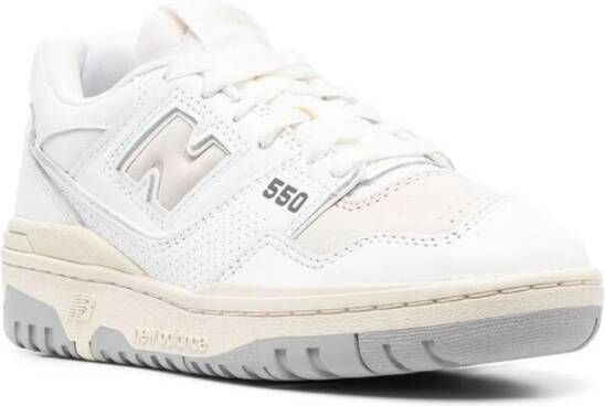 New Balance Witte Lage Sneakers van Leer Multicolor Heren