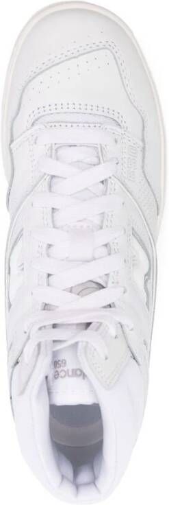 New Balance Witte Sneakers met Stoffen Voering en Rubberen Zool White Heren - Foto 4
