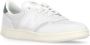 New Balance Witte leren sneakers met groene accenten Beige Heren - Thumbnail 3