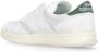 New Balance Witte leren sneakers met groene accenten Beige Heren - Thumbnail 4
