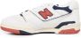 New Balance Witte Leren Sneakers met N Logo Multicolor Heren - Thumbnail 3