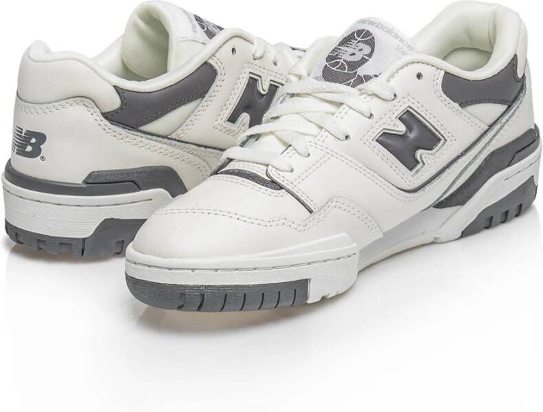 New Balance Witte leren sneakers voor jongeren White Heren