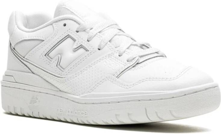 New Balance Witte Leren Sneakers White Dames