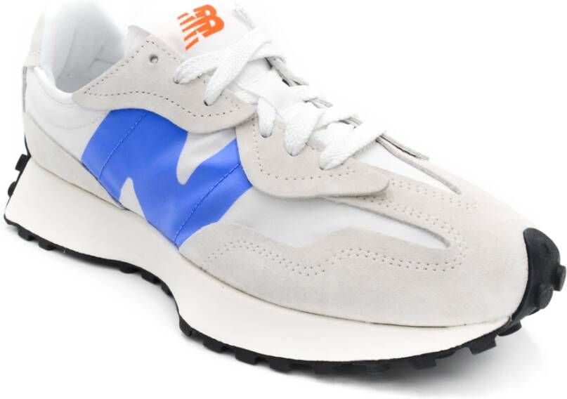 New Balance Witte Leren Sneakers Wit Heren