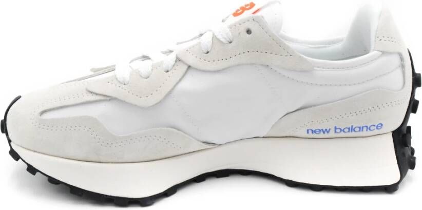 New Balance Witte Leren Sneakers Wit Heren