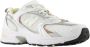 New Balance Multicolor Mesh Leren Sneakers Unisex Multicolor - Thumbnail 18