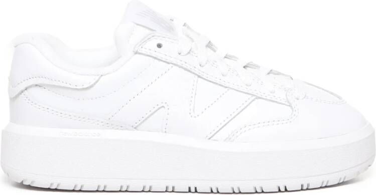 New Balance Witte Sneakers Klassiek Model White Dames