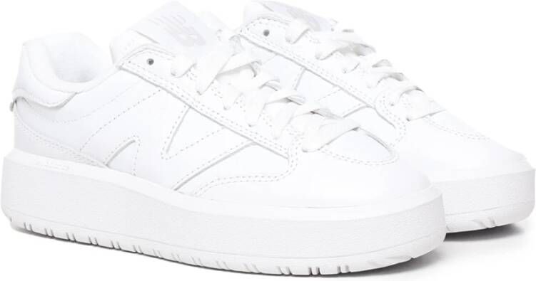 New Balance Witte Sneakers Klassiek Model White Dames