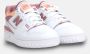 New Balance Witte Sneakers Suede Regular Fit Multicolor Dames - Thumbnail 3