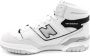New Balance Witte Lifestyle Unisex Schoenen White - Thumbnail 3