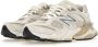 New Balance Witte Sneakers voor Mannen en Vrouwen White Heren - Thumbnail 4