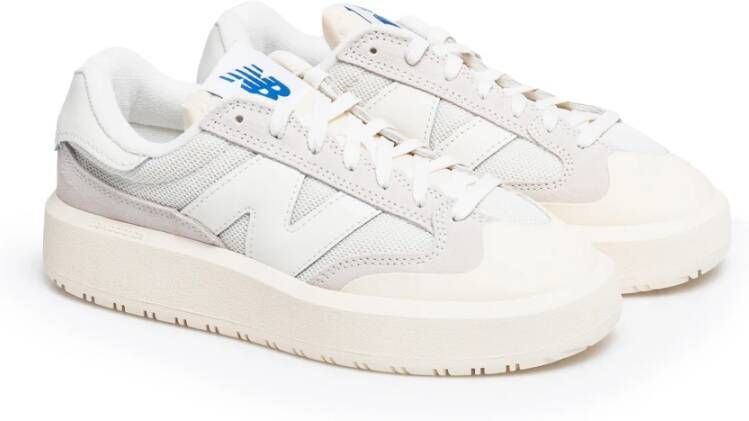 New Balance White Suede Unisex Sneakers