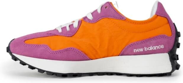 New Balance Dames Sneakers van Leer voor Herfst Winter Oranje Dames