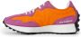 New Balance Dames Sneakers van Leer voor Herfst Winter Oranje Dames - Thumbnail 4