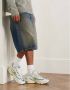 New Balance Zeezout Sneakers Blauwe Reiger Logo - Thumbnail 2