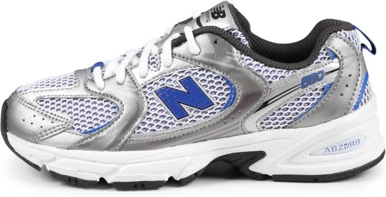 New Balance Zilveren Mesh Sneakers met Abzorb Technologie