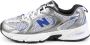 New Balance Zilveren Mesh Sneakers met Abzorb Technologie - Thumbnail 2