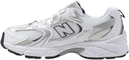 New Balance Zilveren Vetersneakers voor Vrouwen Gray Dames