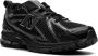 New Balance Zwarte Mesh Sneakers Dikke Zool - Thumbnail 2