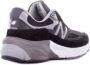 New Balance Zwarte Sneakers Suède Rubberen Zool Canvas Black Dames - Thumbnail 14