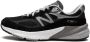 New Balance Zwarte sneakers met performance-geïnspireerd design Zwart Heren - Thumbnail 5