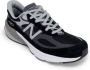 New Balance Zwarte sneakers met performance-geïnspireerd design Zwart Heren - Thumbnail 4