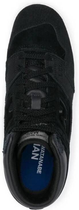 New Balance Zwarte Suède Panel Sneakers Black Heren