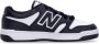 New Balance Zwart Wit Streetwear Sneakers Black Heren - Thumbnail 2