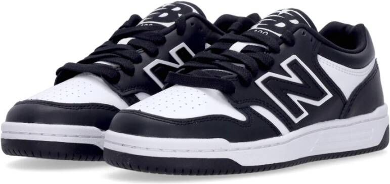 New Balance Zwart Wit Streetwear Sneakers Black Heren