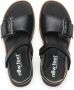 New Feet Sandaal met Klittenband en Gesp Black Dames - Thumbnail 3