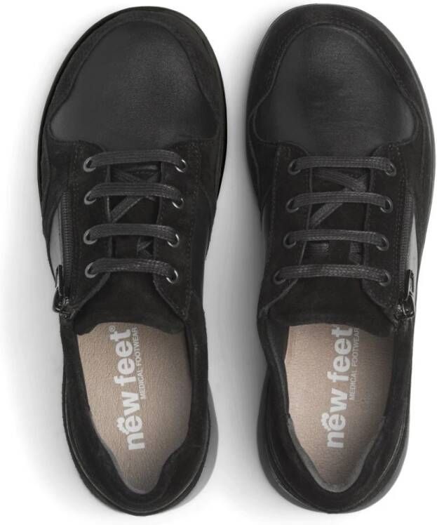 New Feet Shoes Zwart Dames