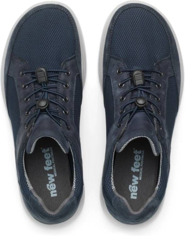 New Feet Sneakers Blauw Heren