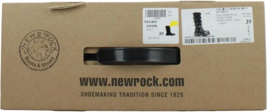 New Rock Metallic Hoge Laarzen