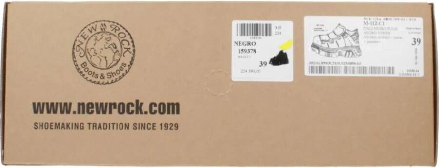 New Rock Stijlvolle Veterschoenen