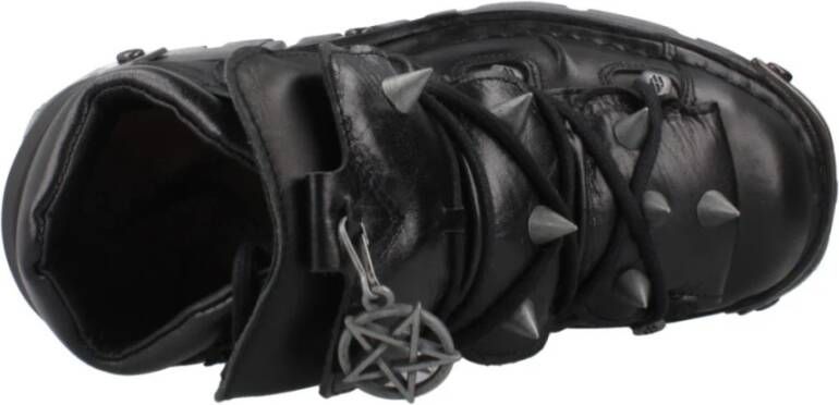 New Rock Stijlvolle Veterschoenen