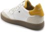 Newlab Wit Kameel Sneaker in Appelschil Microvezel - Thumbnail 3