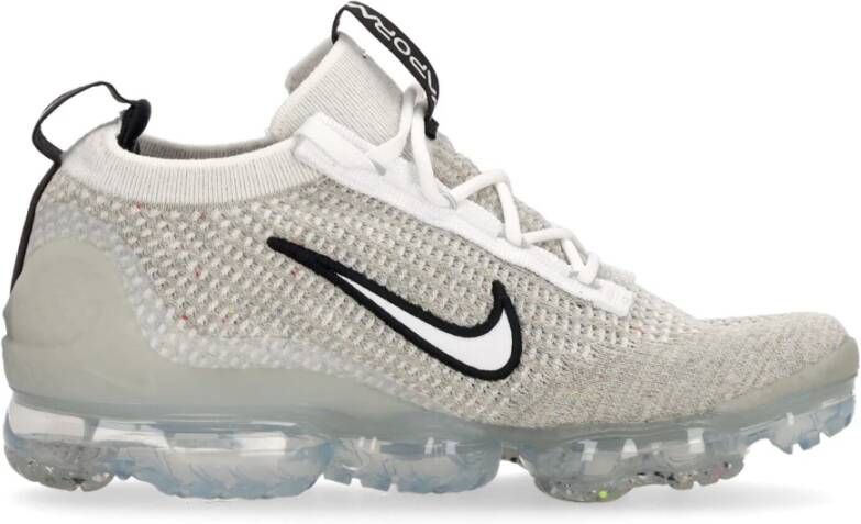 Nike 2021 Flyknit Lage Sneaker Wit Zwart Zilver Gray Heren