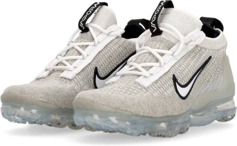 Nike 2021 Flyknit Lage Sneaker Wit Zwart Zilver Gray Heren