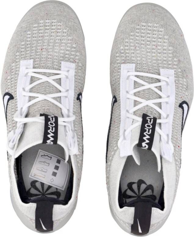 Nike 2021 Flyknit Lage Sneaker Wit Zwart Zilver Gray Heren
