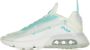 Nike 2090 Lage Schoen in Sail Wit Groen Multicolor Heren - Thumbnail 4