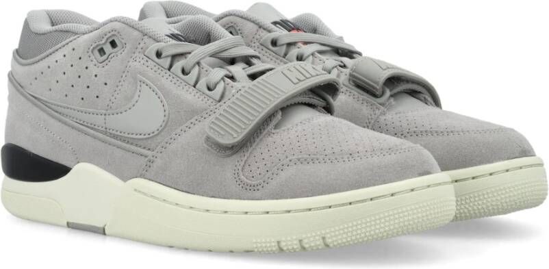 Nike Moderne Mid-Cut Leren Sneakers Gray Dames
